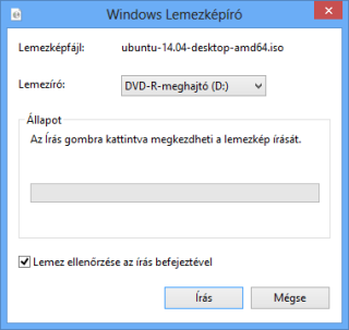 Windows lemezképíró